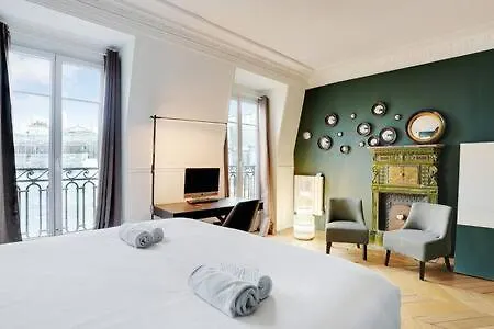 Tatil Evi Chic Au Coeur De Montorgueil 2bdr *